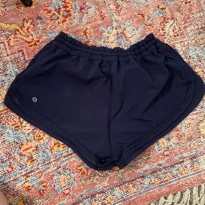 Navy blue Lululemon shorts